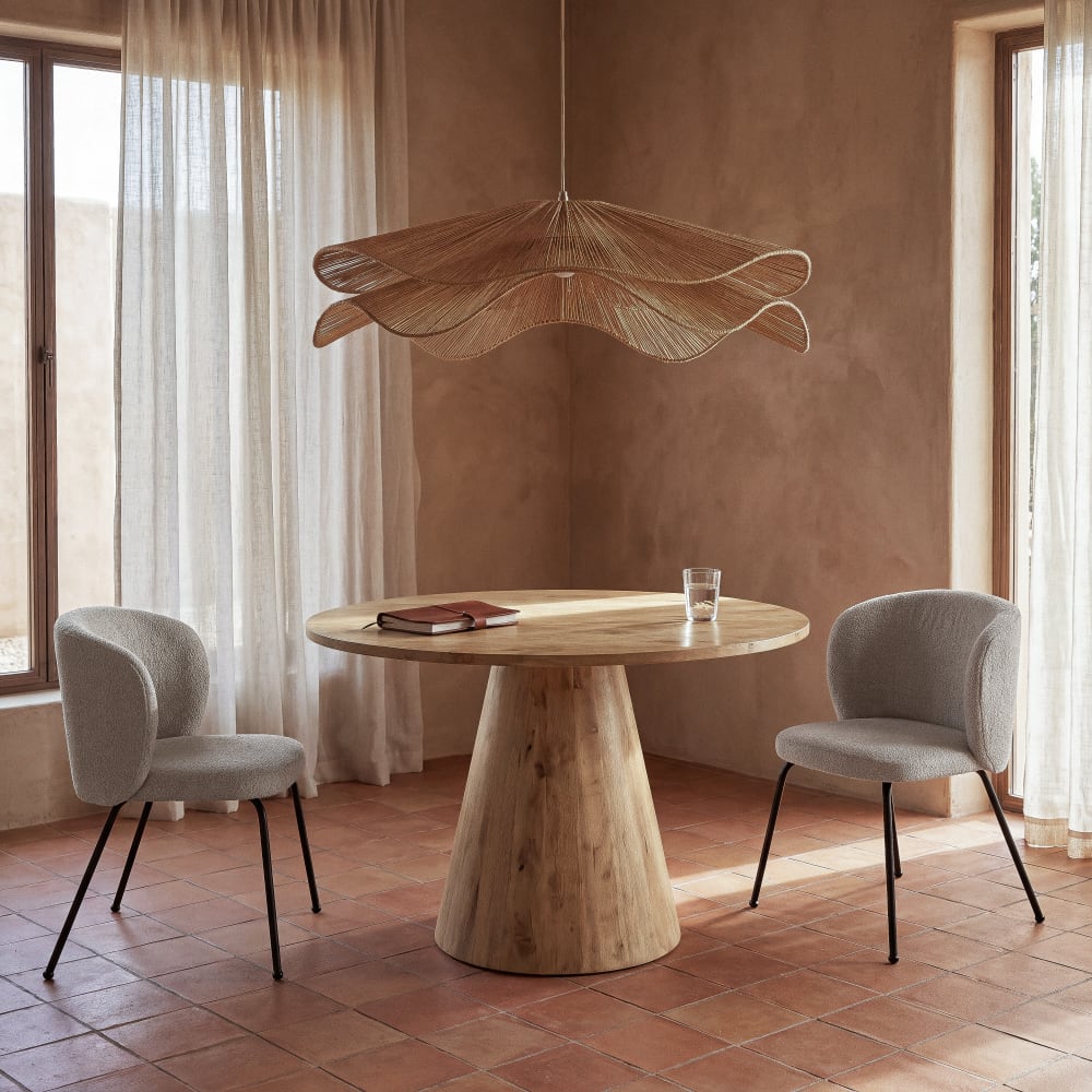 Suspension aérienne en jute, Ø118 cm