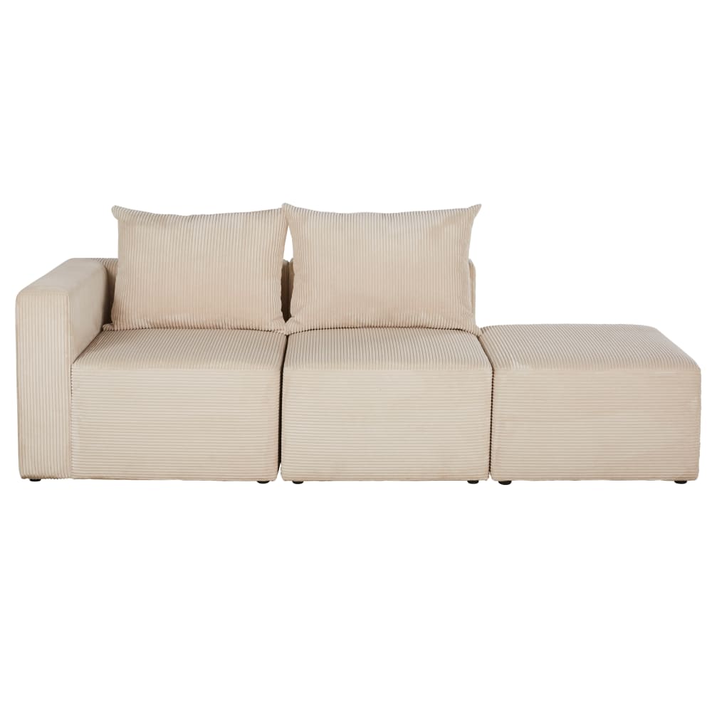 Canapé 2/3 places beige
