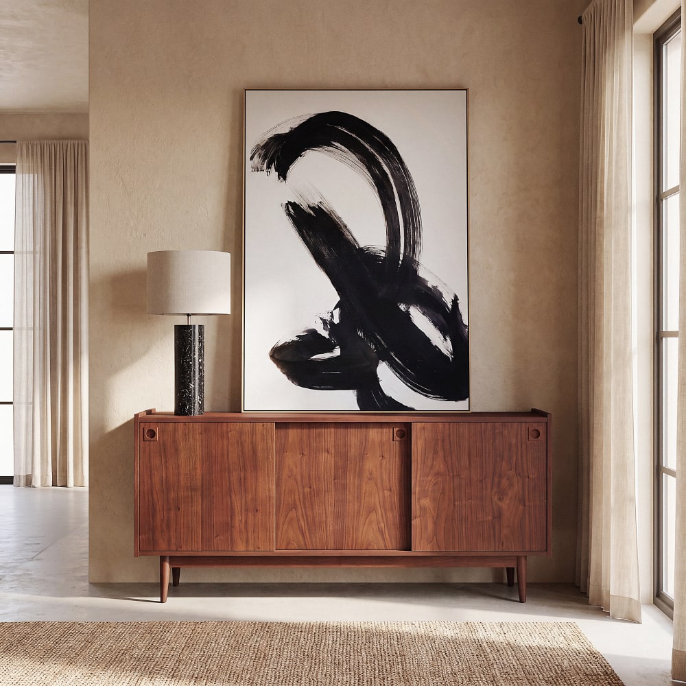 Buffet enfilade 3 portes, L165 cm