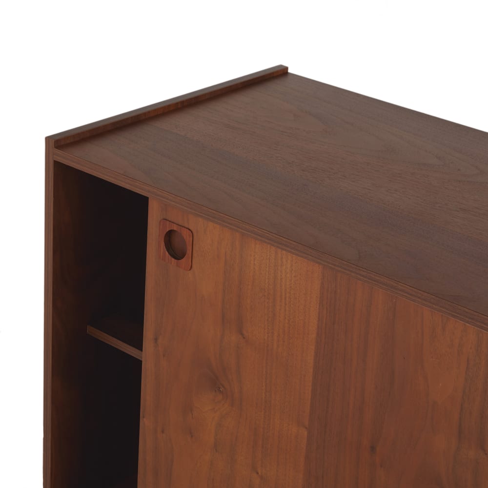 Buffet 2 portes coulissantes, L111 cm — vue 4