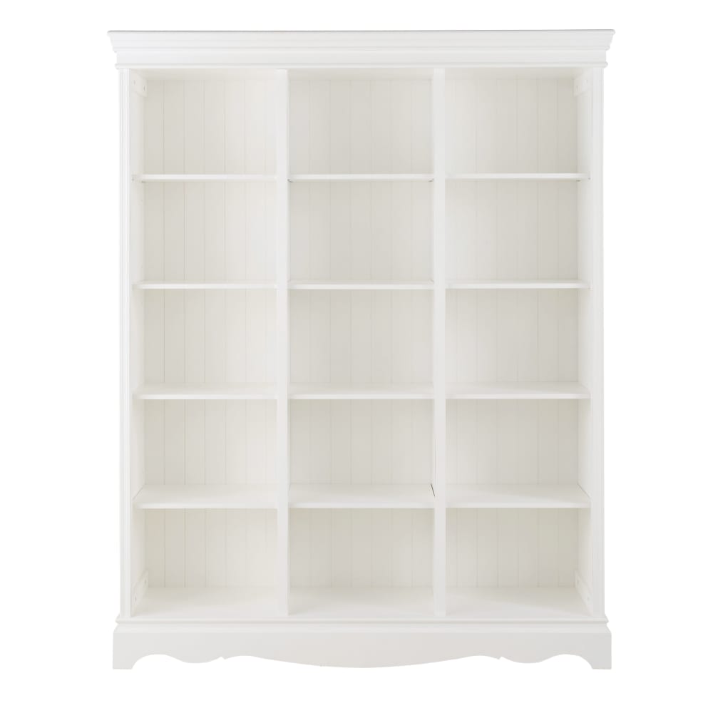 Bibliothèque blanche, L160 cm