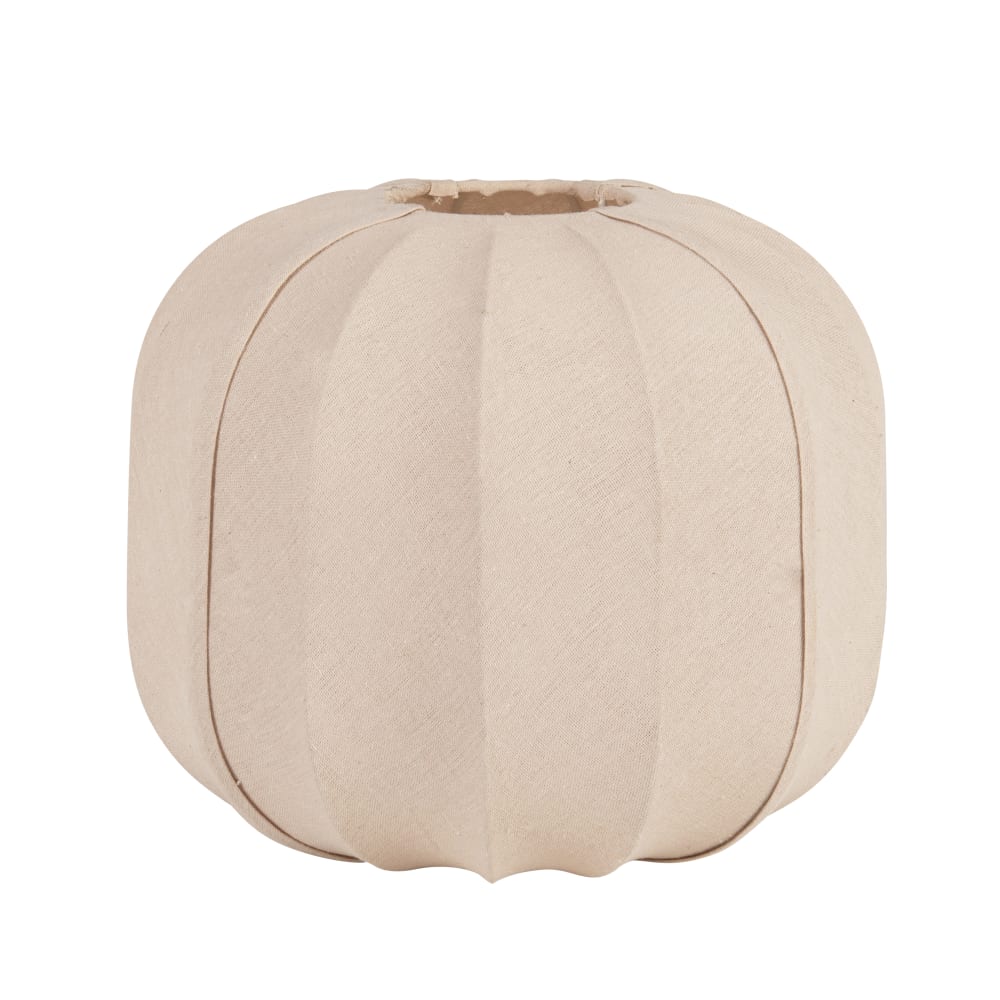 Abat-jour boule beige crème
