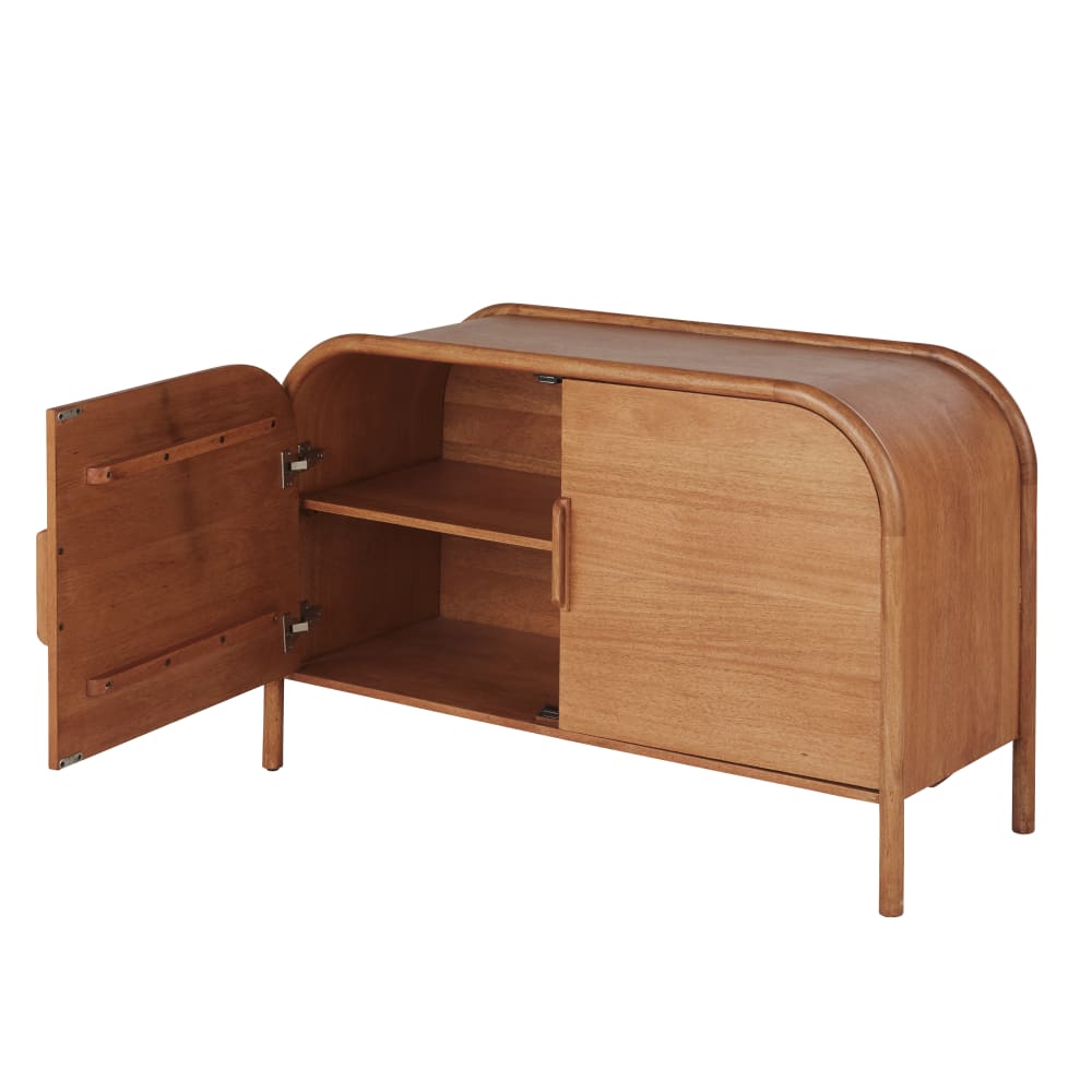 Buffet 2 portes en bois de manguier, L121 cm — vue 3
