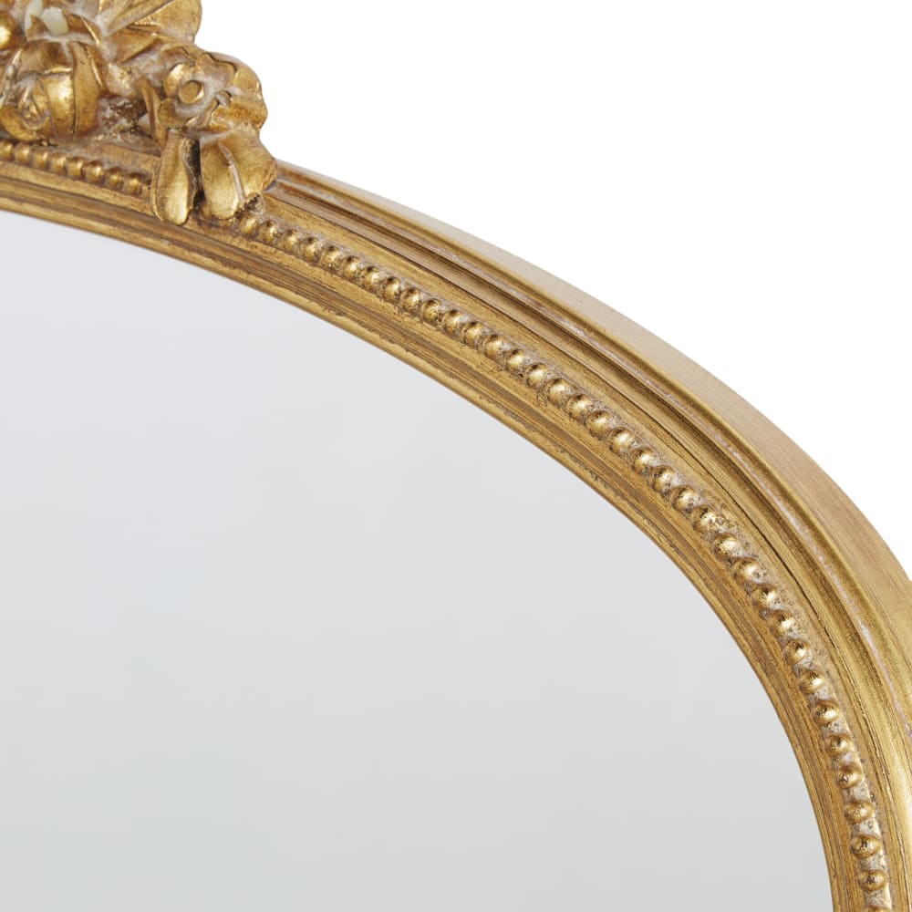 Miroir rectangulaire doré, 100x110 cm — vue 3