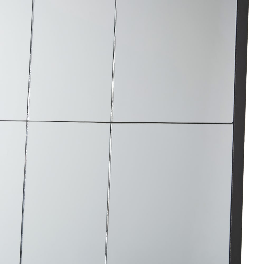Spiegel aus schwarzem Metall, 110x170cm - Maisons Du Monde