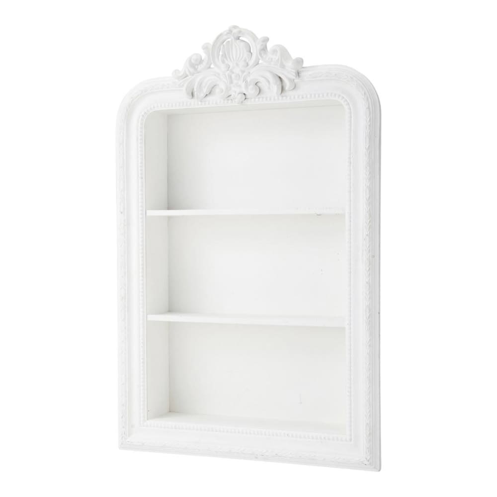 Étagère blanche à