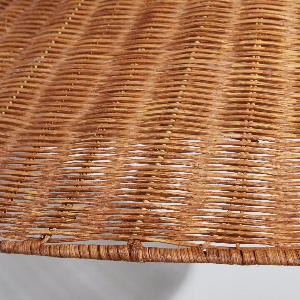 Konische Pendelleuchte aus Rattan - Maisons Du Monde