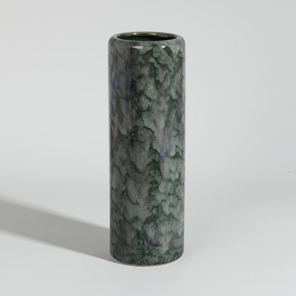 Vase en grès vert H30