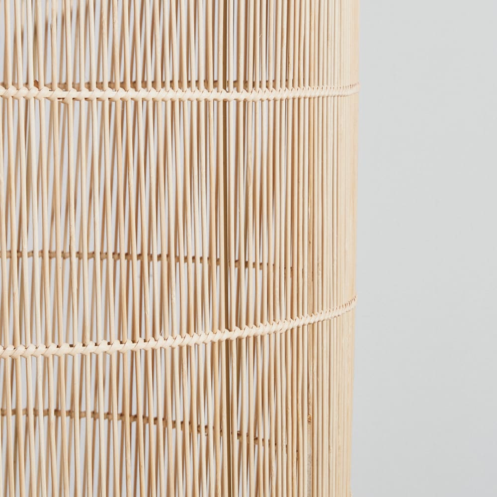 Suspension cylindrique en bambou — vue 3
