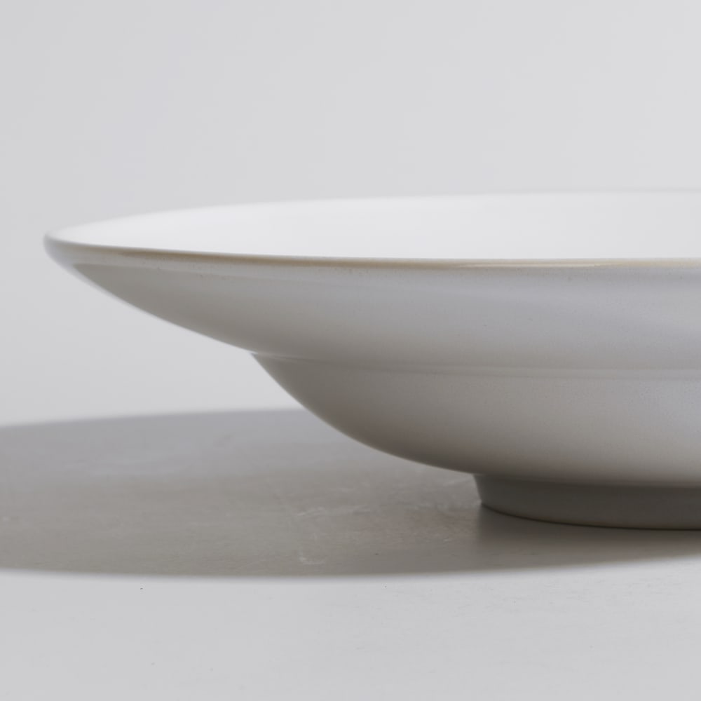 Assiette en céramique blanche - Maisons du Monde