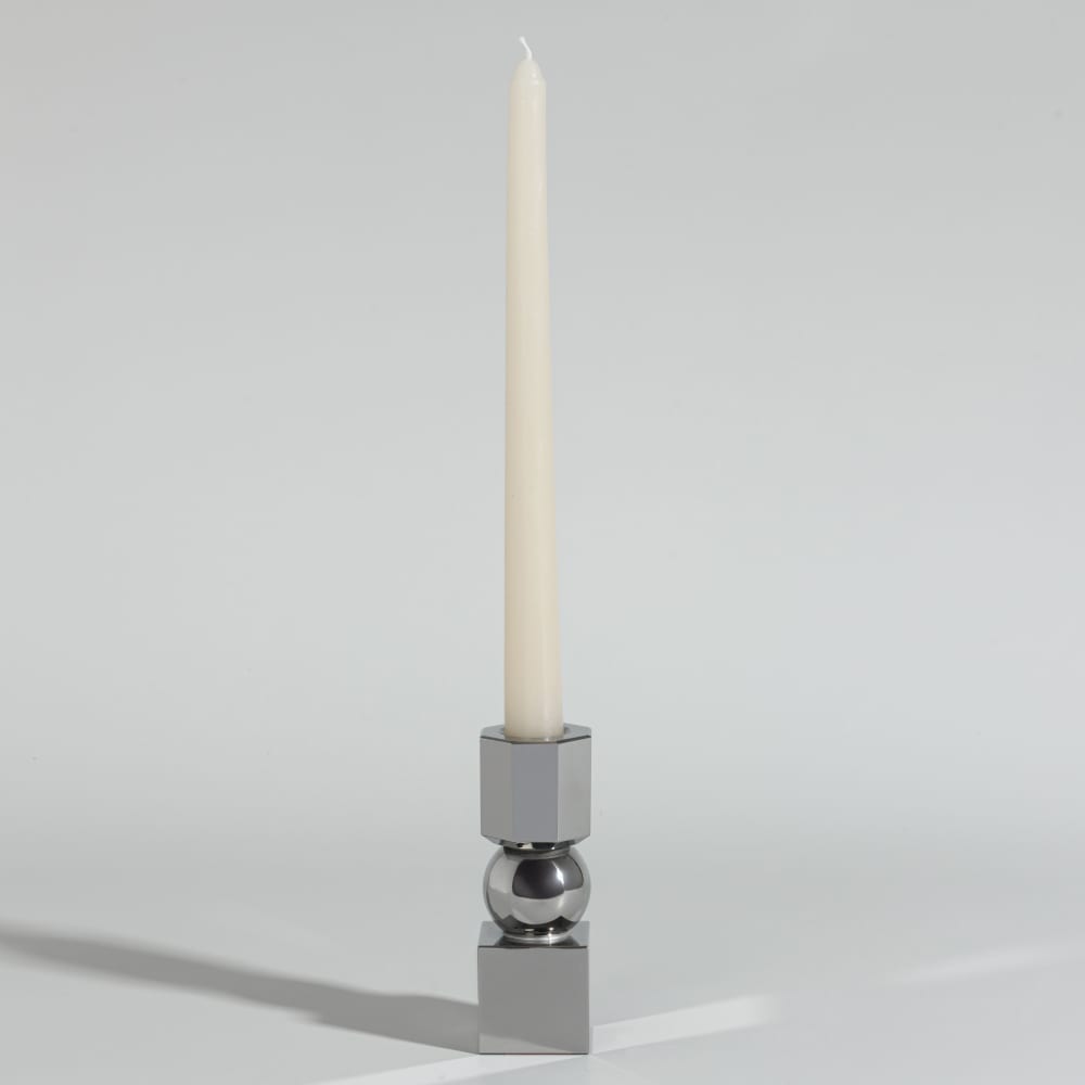 Kerzenständer aus versilbertem Glas - Maisons Du Monde