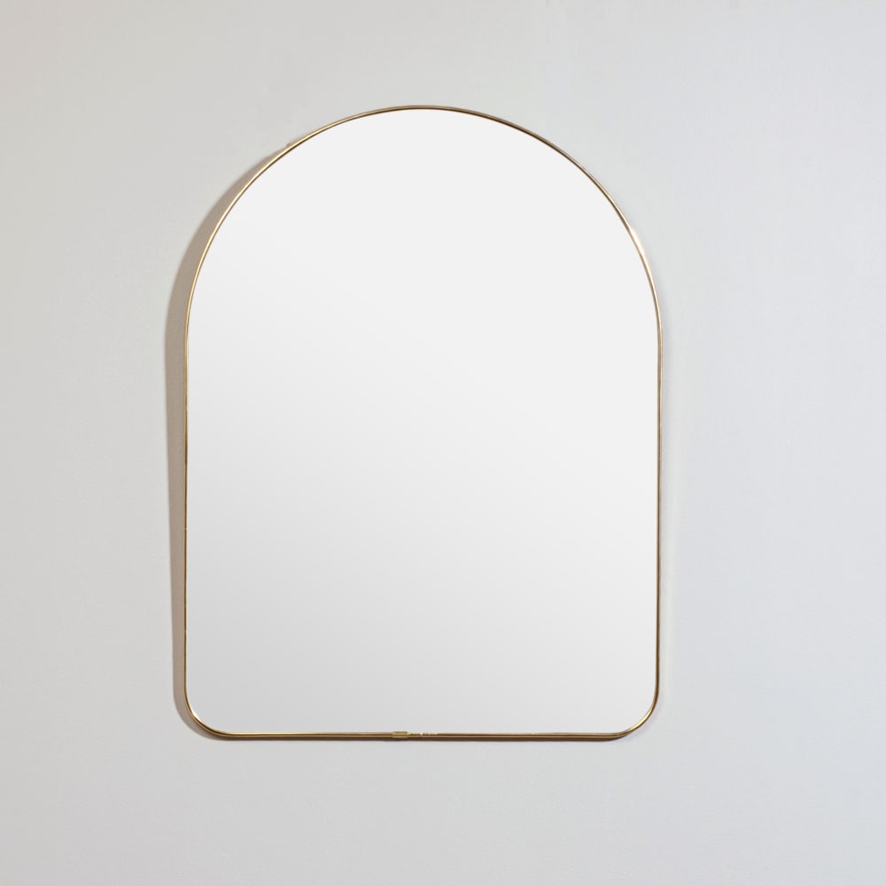 Miroir arche doré, 38x50 cm