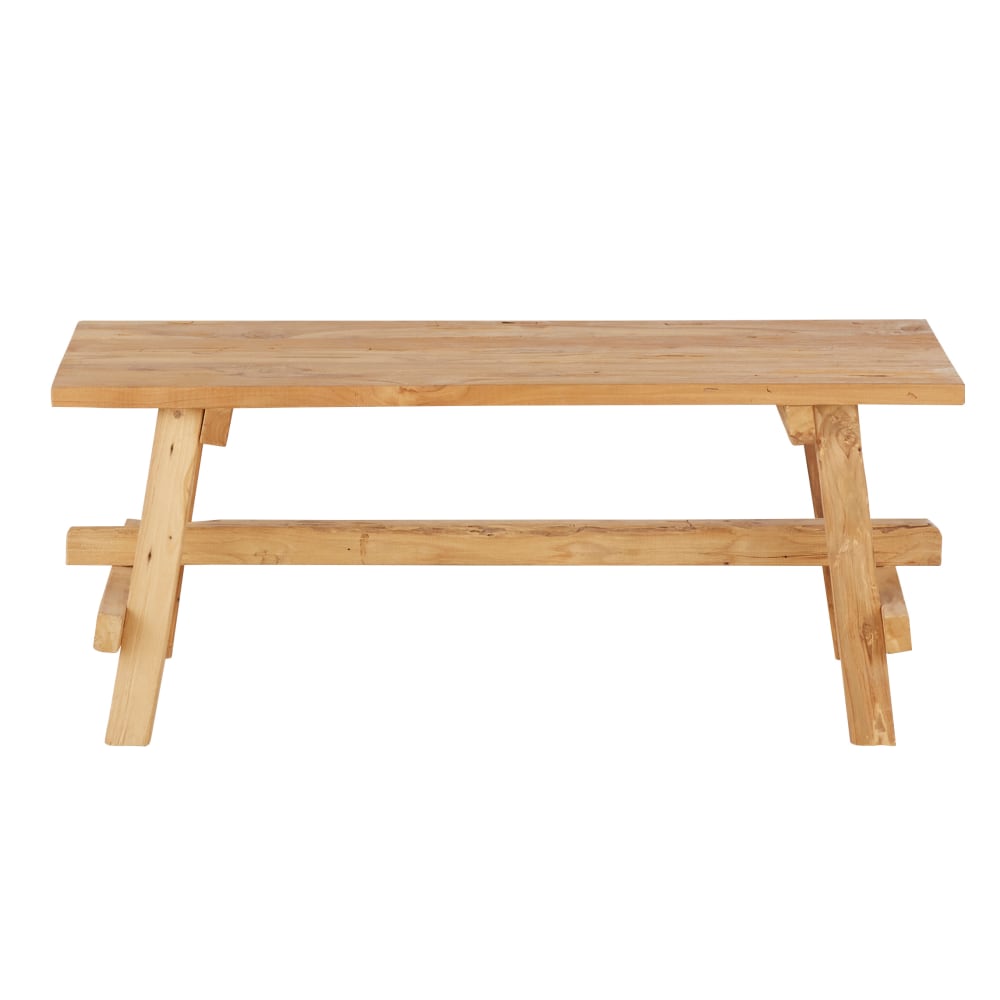 Banc en teck recyclé