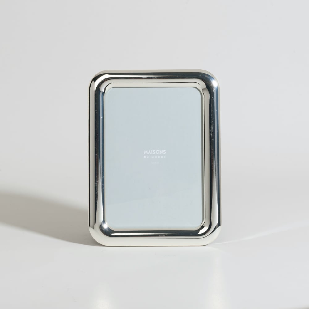 Cadre photo gris chromé, format 13x18 cm