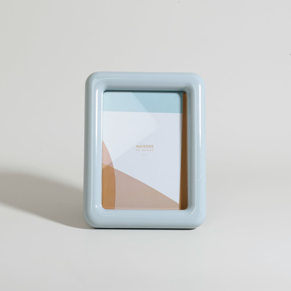 Cadre photo bleu 13x18