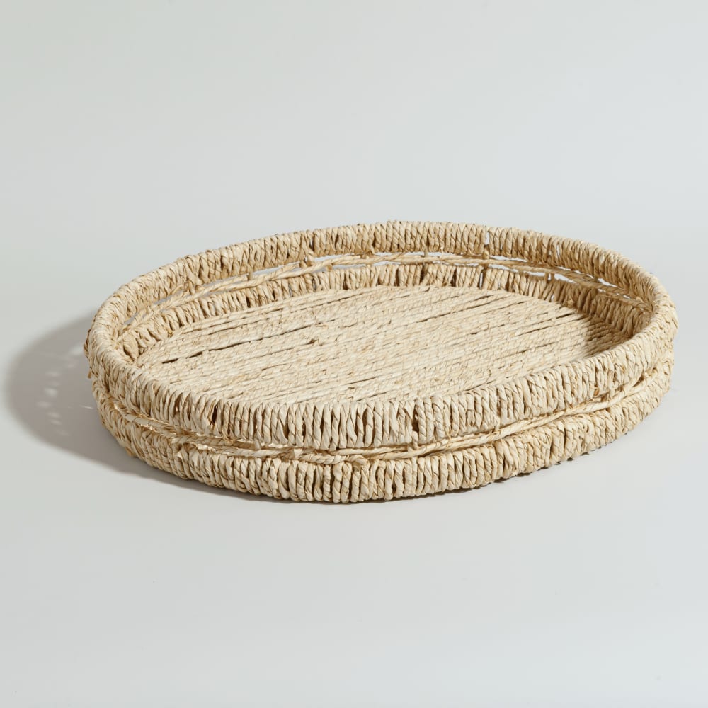 Plateau en fibre de palmier — Beyit
