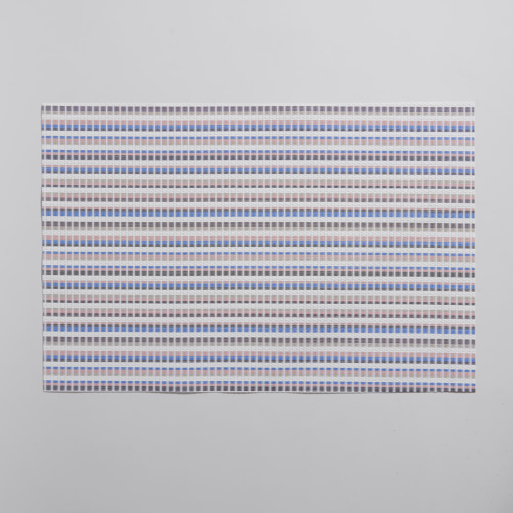 Set de table multicolore