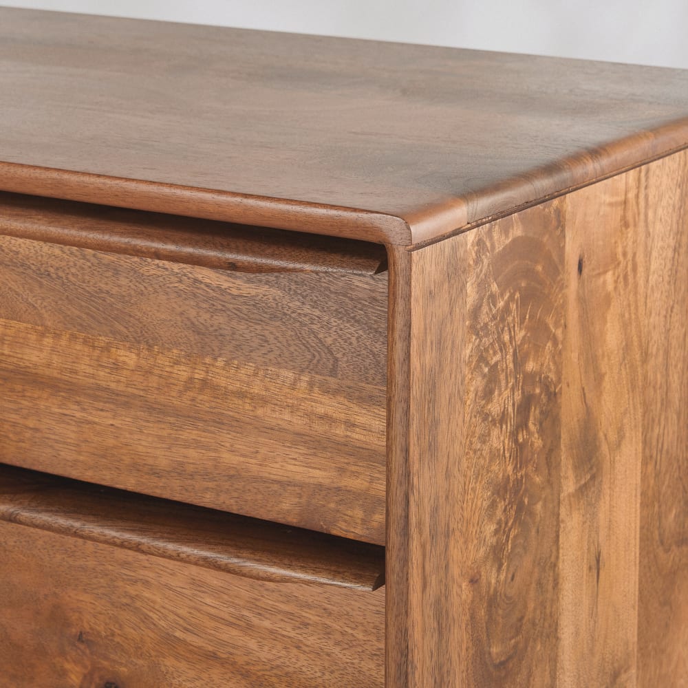 Commode en bois de manguier, L86 cm — vue 4
