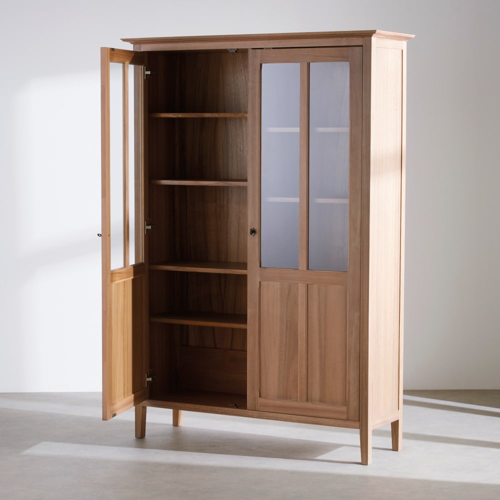 Vaisselier 2 portes battantes L125