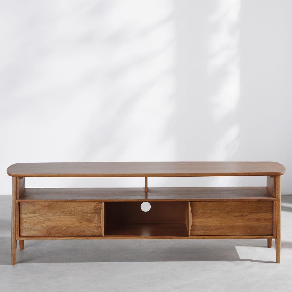 Meuble TV 3 niches 2 portes L170