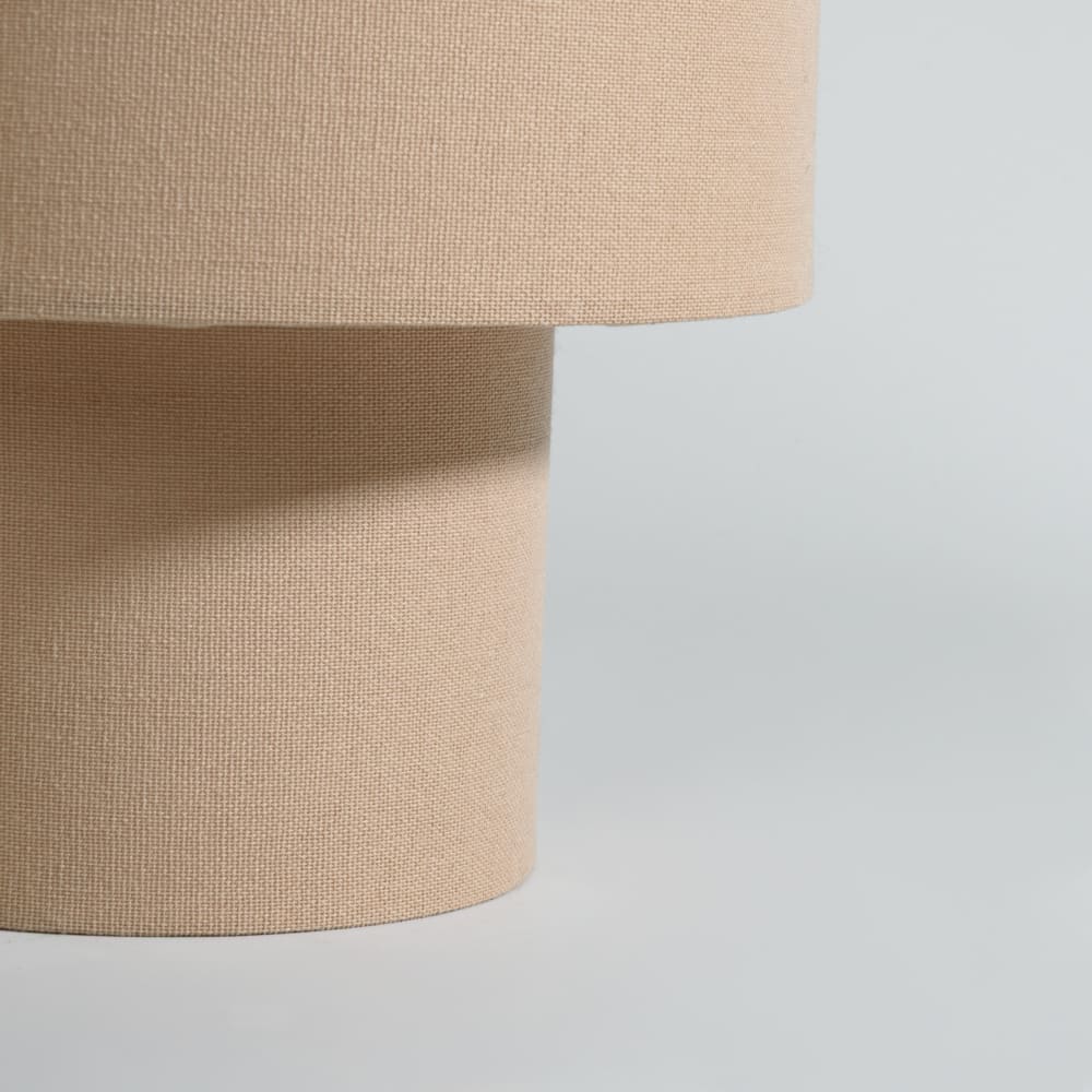 Beige Lampe, H 25 cm - Maisons Du Monde