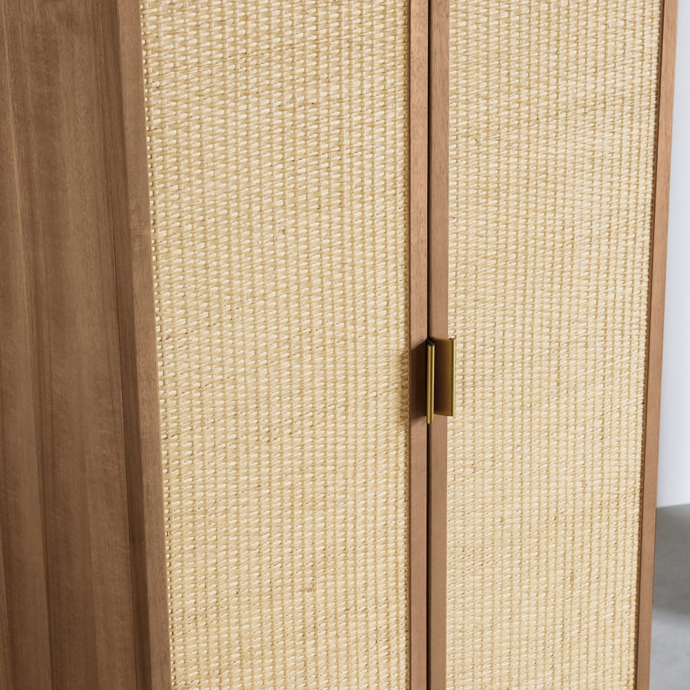 Meuble à chaussures 2 portes battantes L60 — vue 4