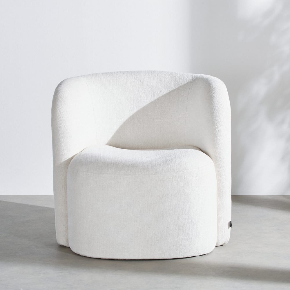 Fauteuil écru — vue 3