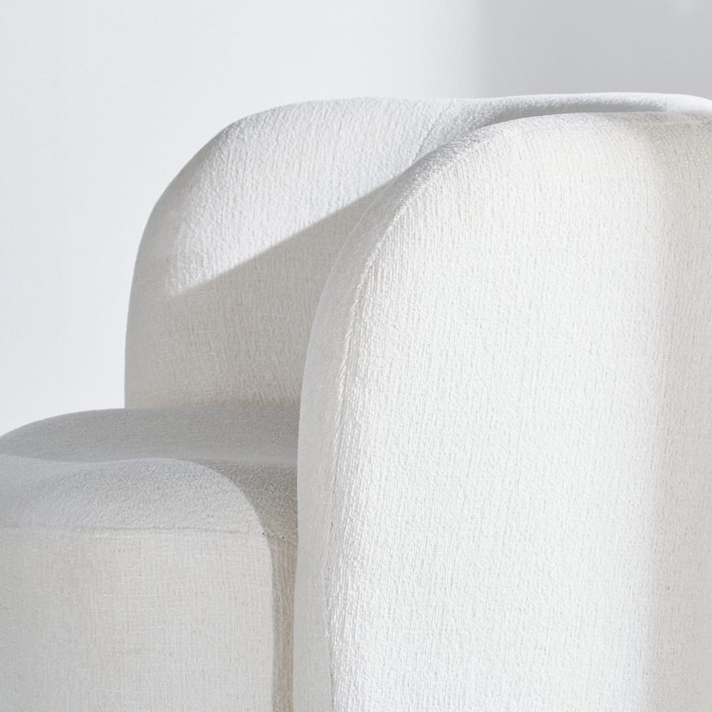 Fauteuil écru — vue 4