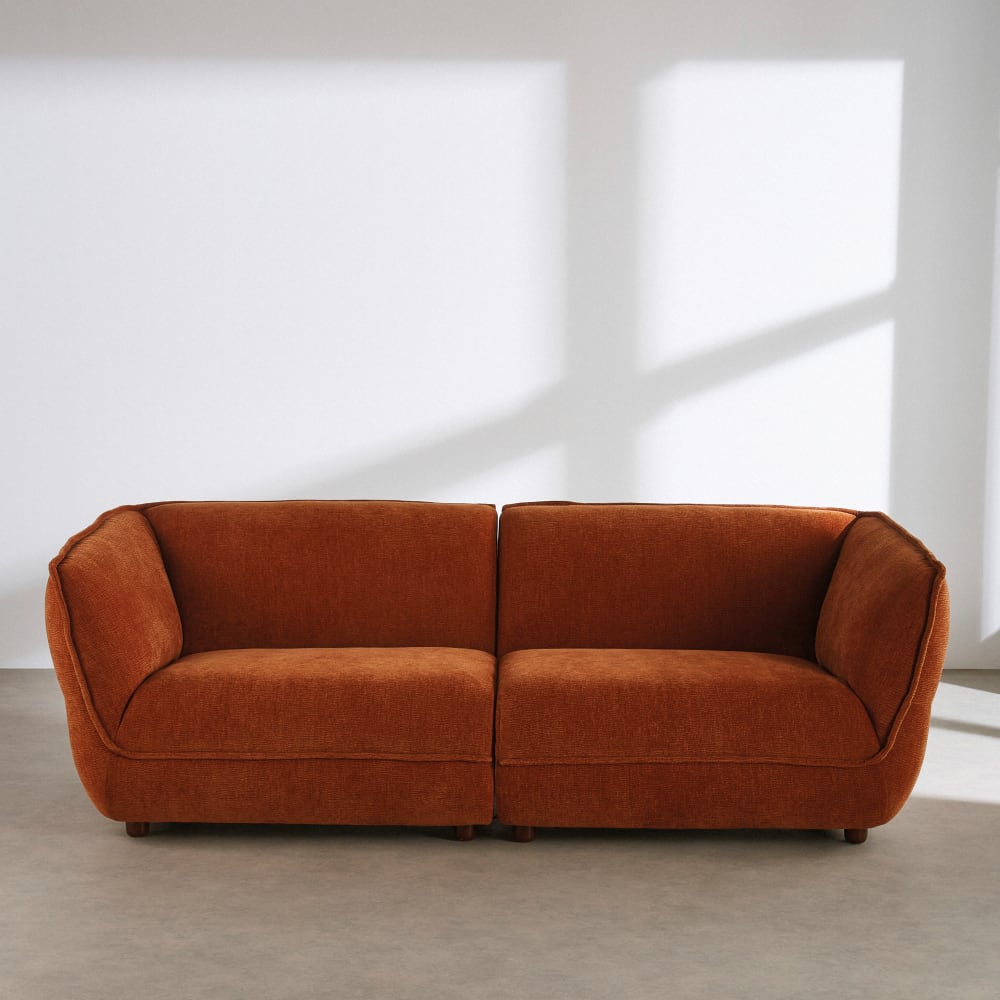 Crush - Canapé 3 places marron - Vue supplémentaire 1