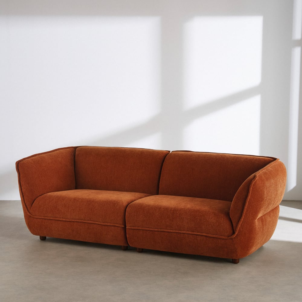 Crush - Canapé 3 places marron - Vue supplémentaire 2