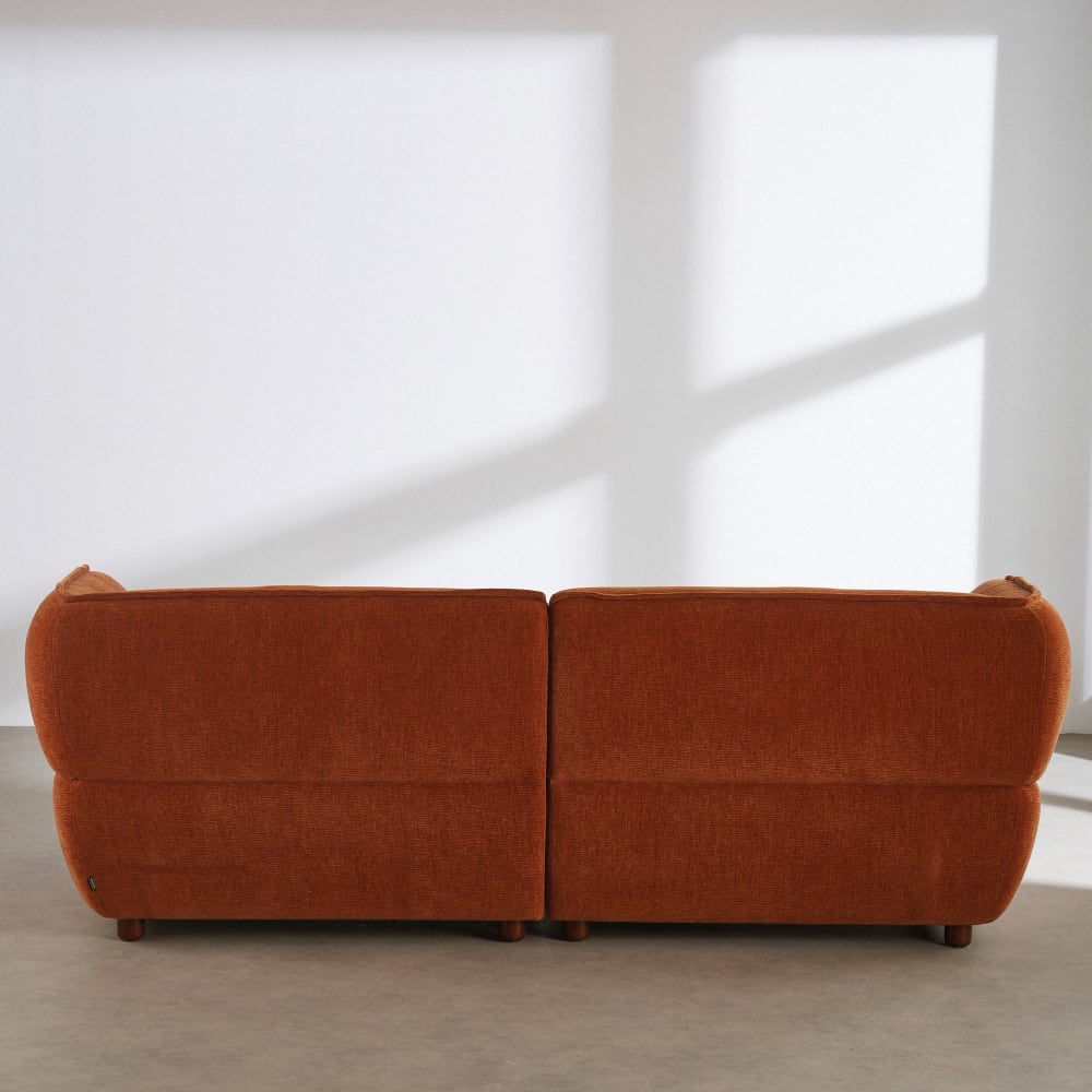 Crush - Canapé 3 places marron - Vue supplémentaire 3