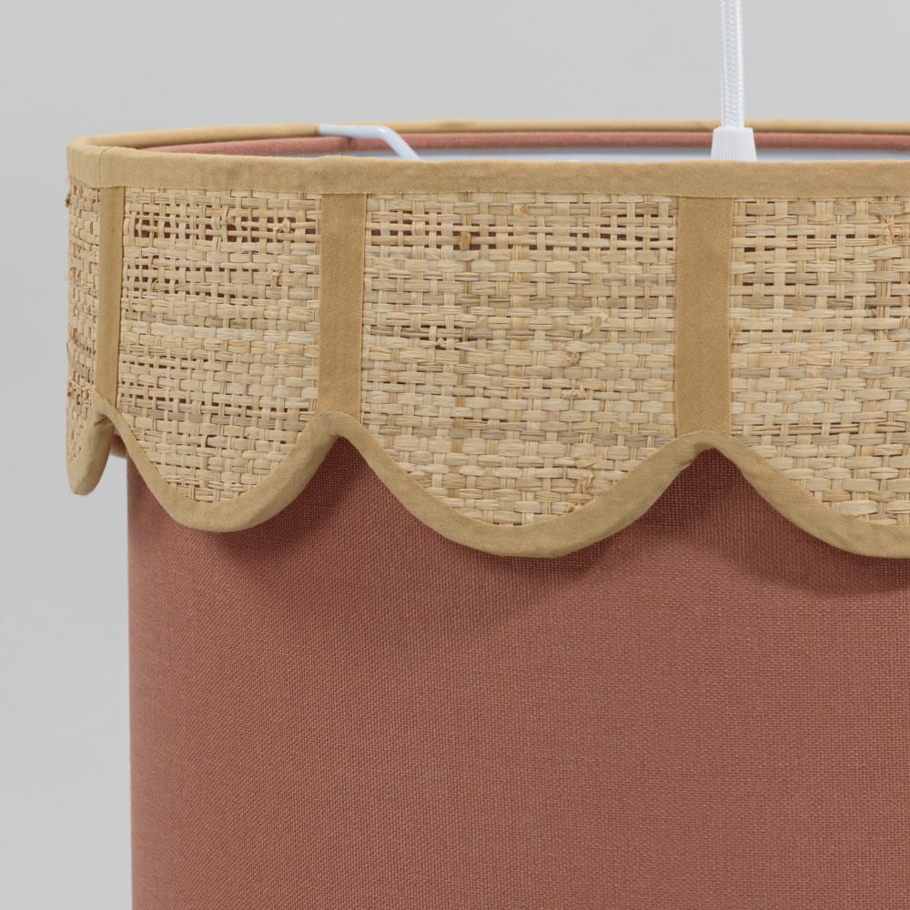 Suspension en textile festonné — vue 4