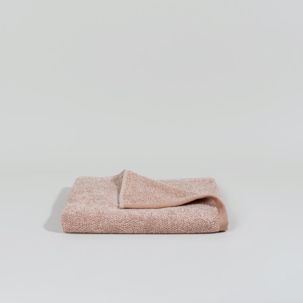 Serviette de toilette en coton bio beige 50x90