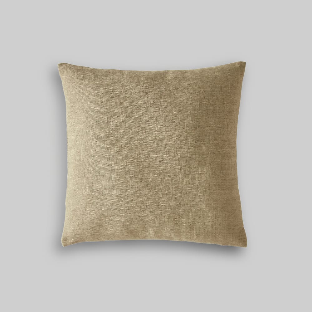 Coussin vert kaki 40x40