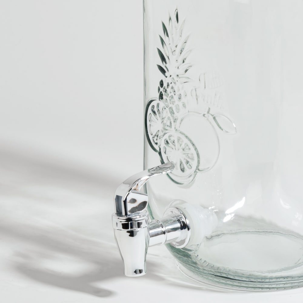 Distributeur de boisson en verre transparent 3,4L - Maisons du Monde