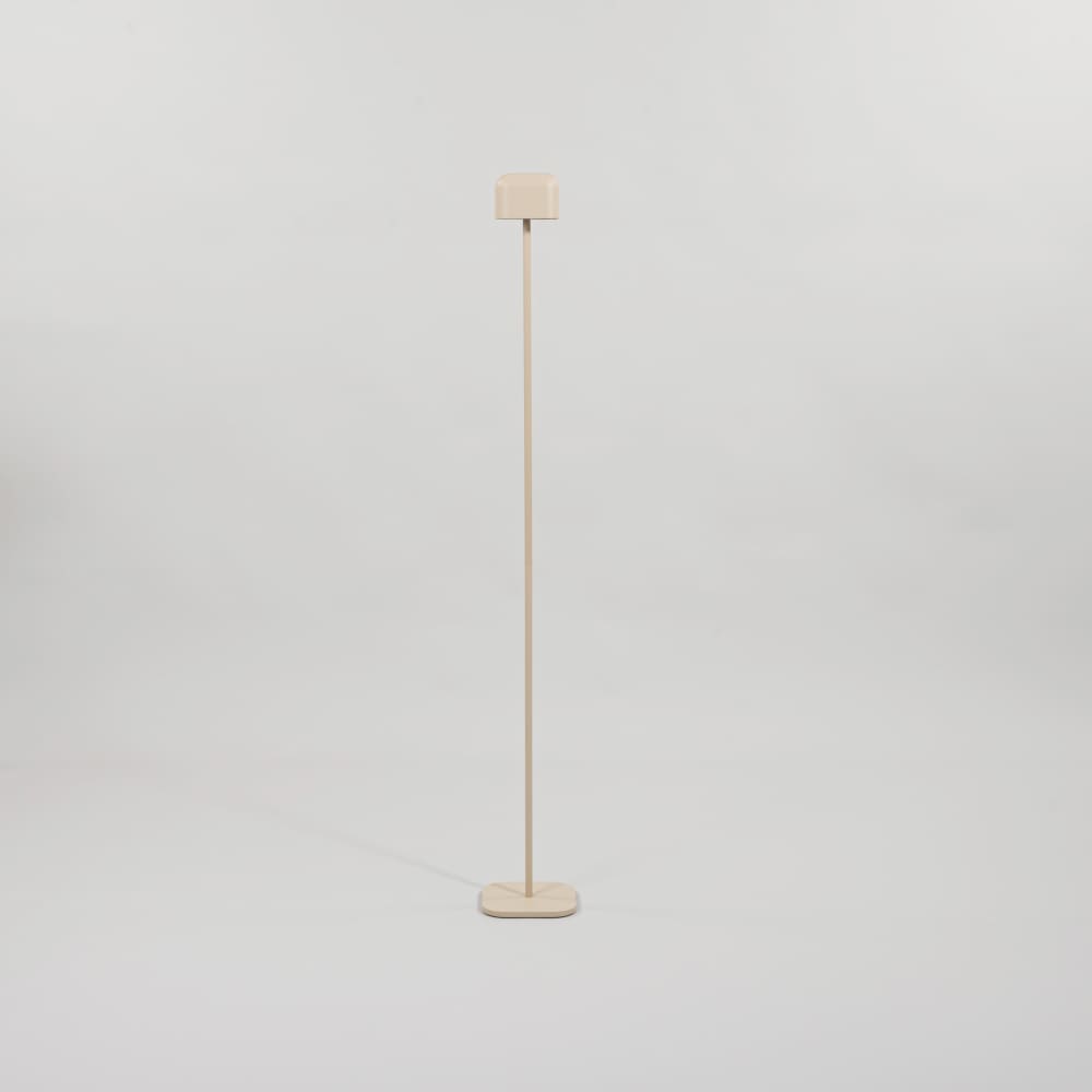 Lampadaire extérieur tactile beige H120
