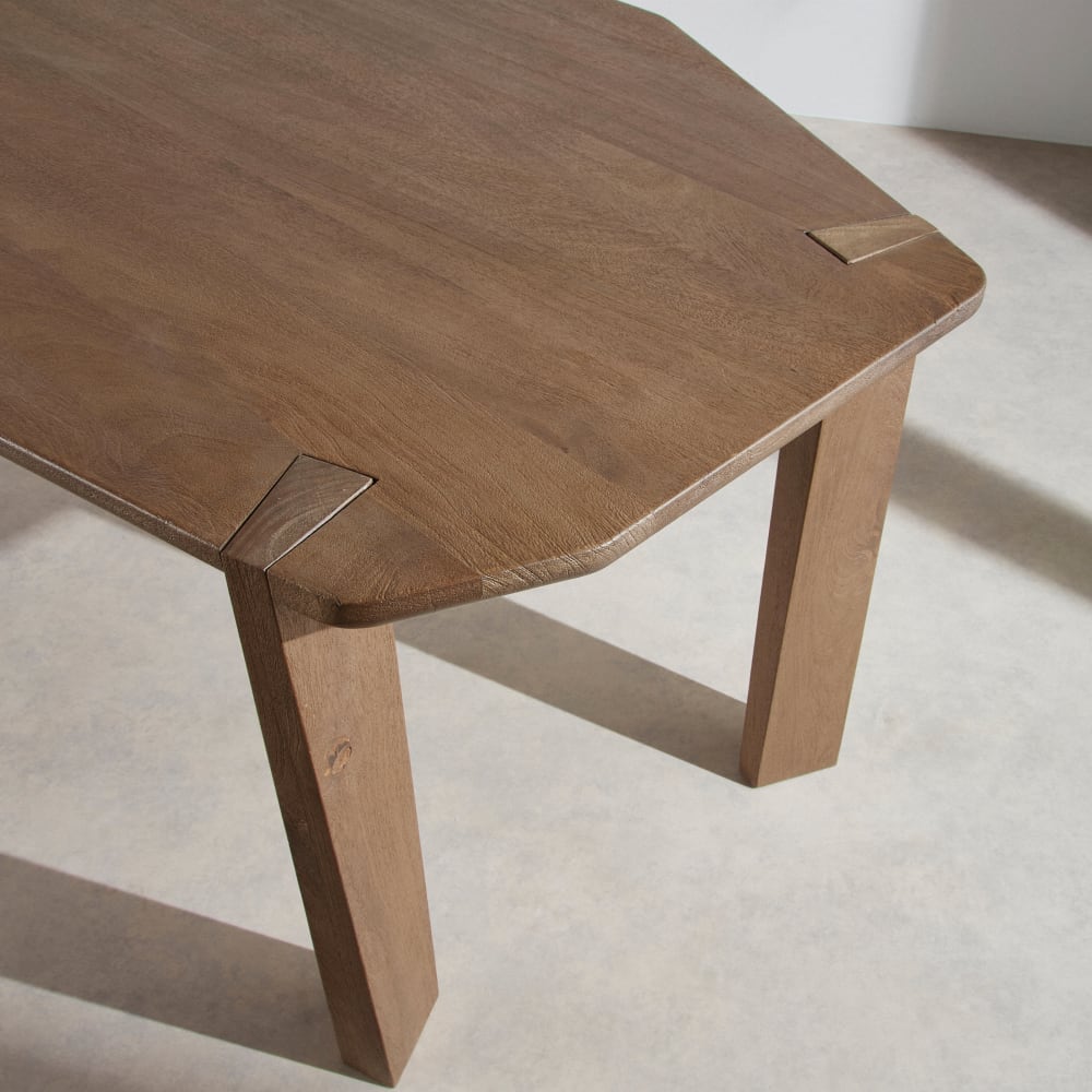 Table à manger en bois de manguier, L200 cm — vue 4