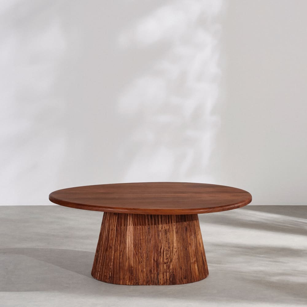 Table basse en bois d'acacia massif L103