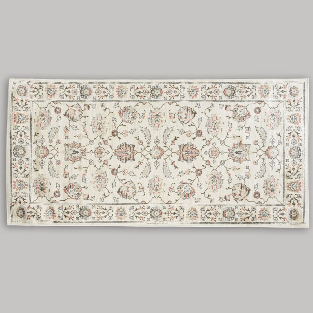 Tapis tissé jacquard multicolore, 78x150 cm