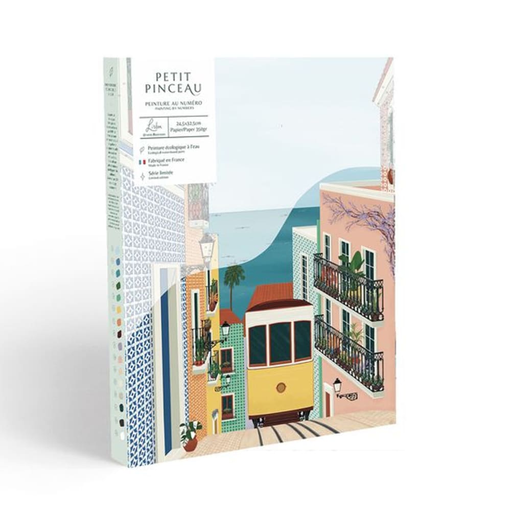 Coffret peinture au numéro Lisbon Tram