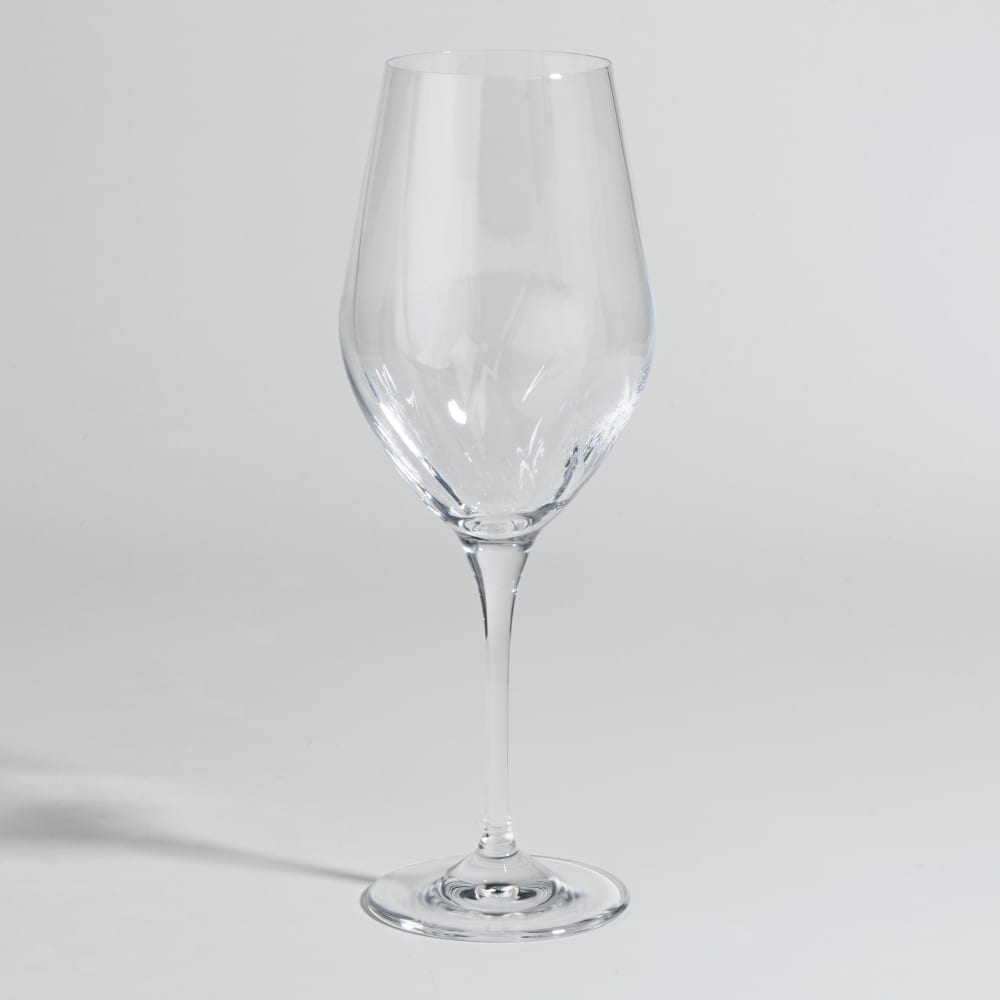 Verre à pied en verre transparent Verre à pied en verre transparent