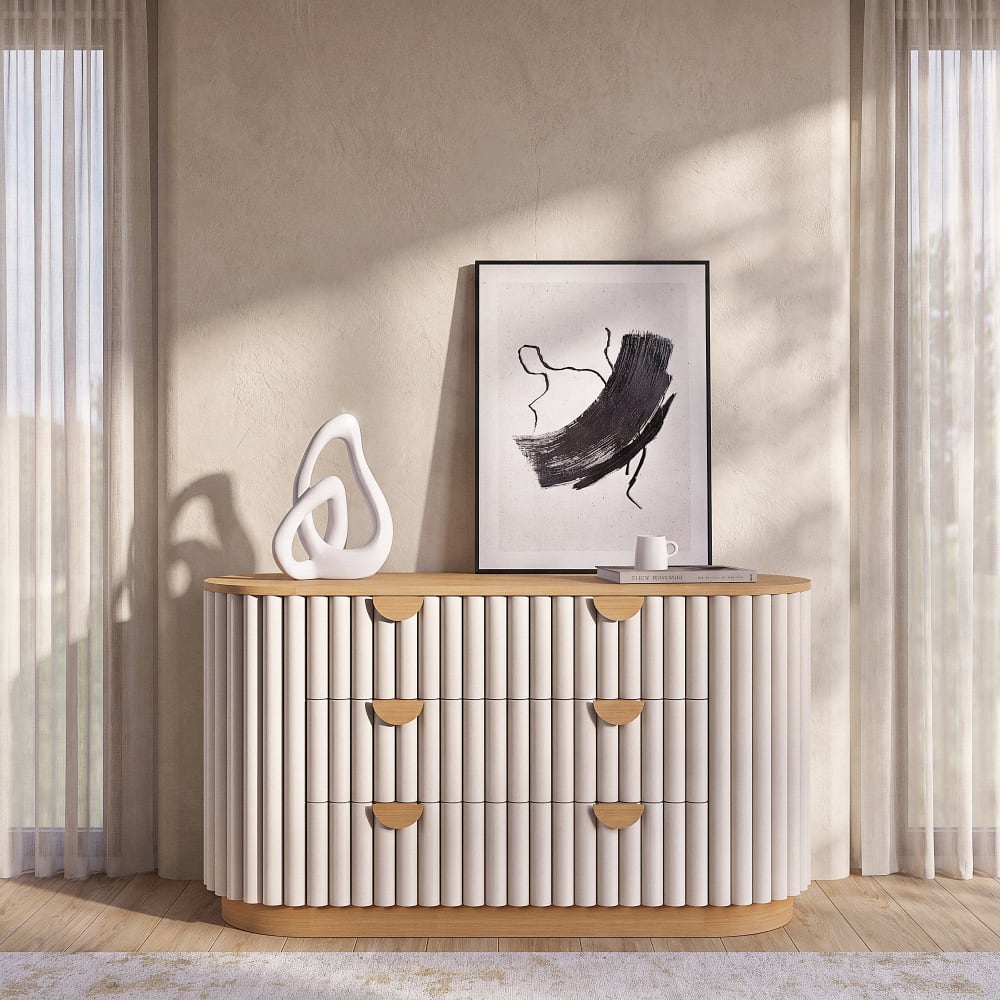 Commode bicolore, L146 cm Commode bicolore, L146 cm