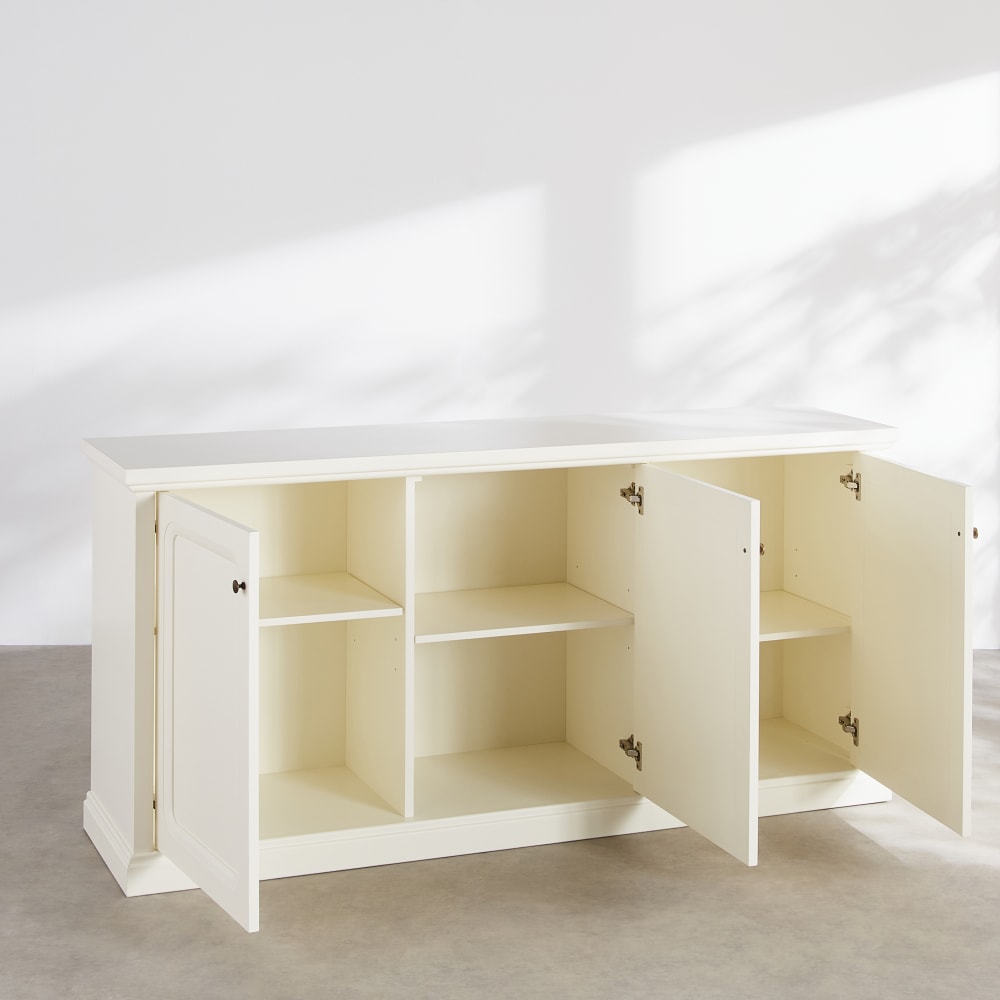 Buffet 3 portes écru, L171 cm — vue 4