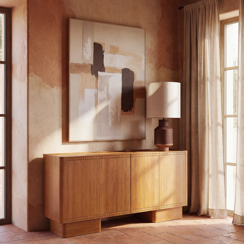 Buffet 4 portes, L160 cm