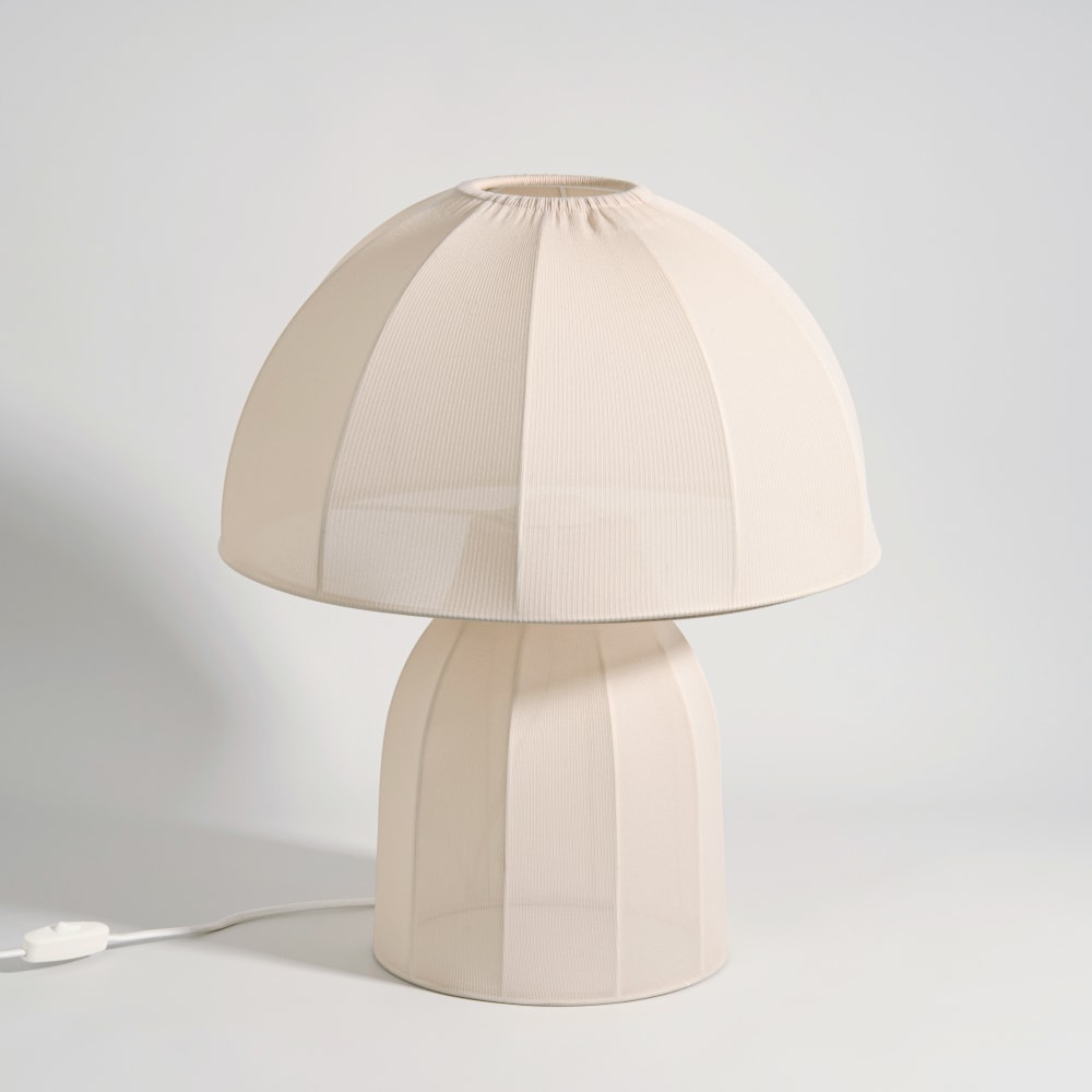 lampe champignon en polyester
