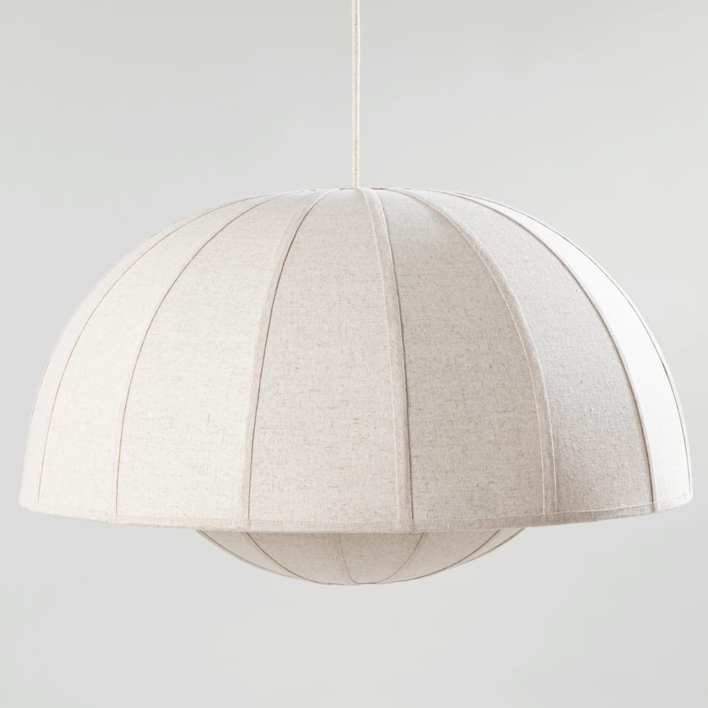 Doppelte Pendelleuchte, beige und creme - Maisons Du Monde