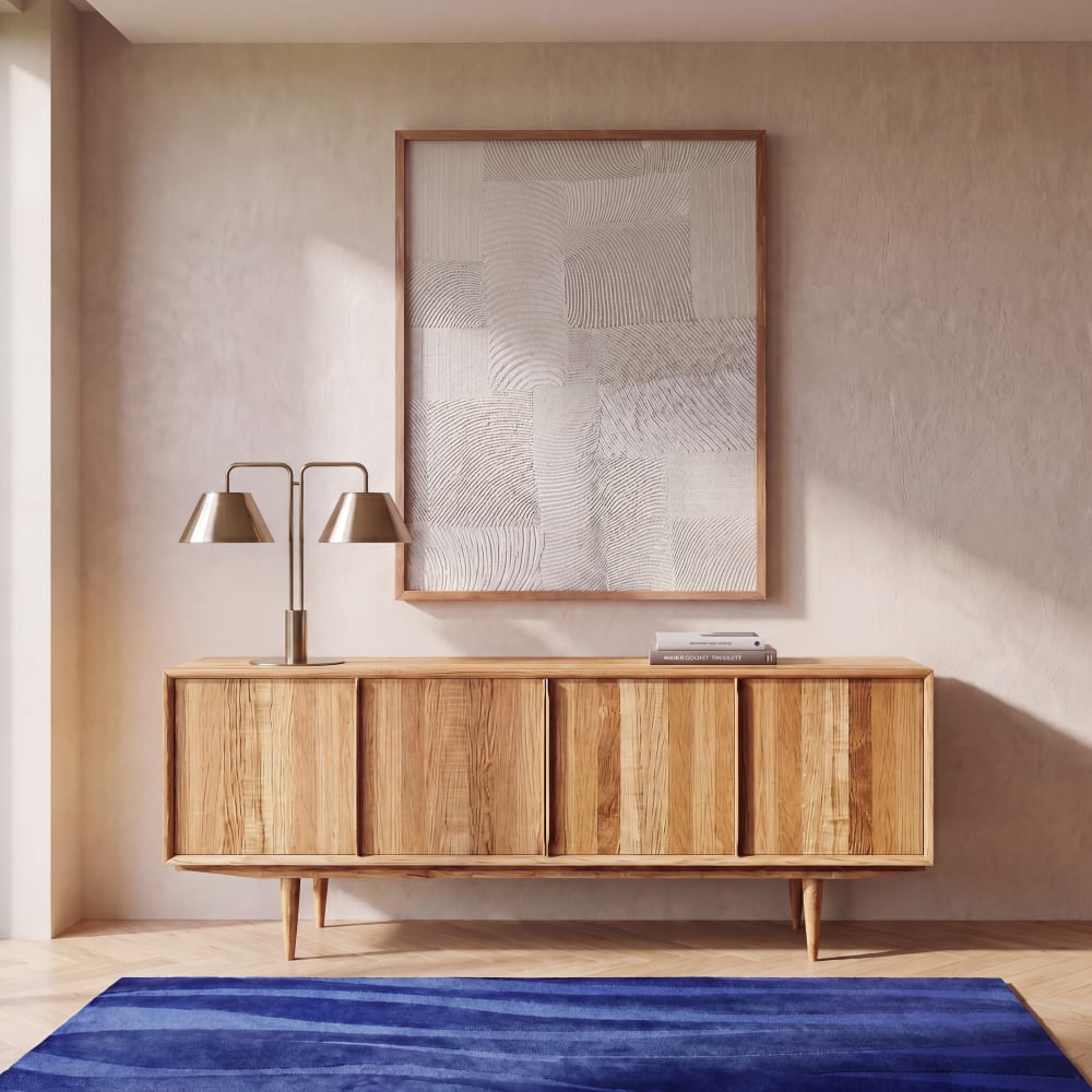Buffet en bois de manguier, L220 cm