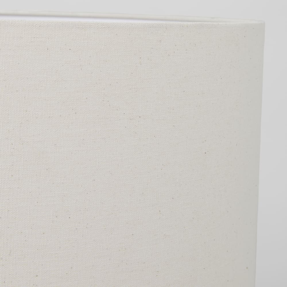 Lampe artichaut en faïence verte et abat-jour beige — vue 4
