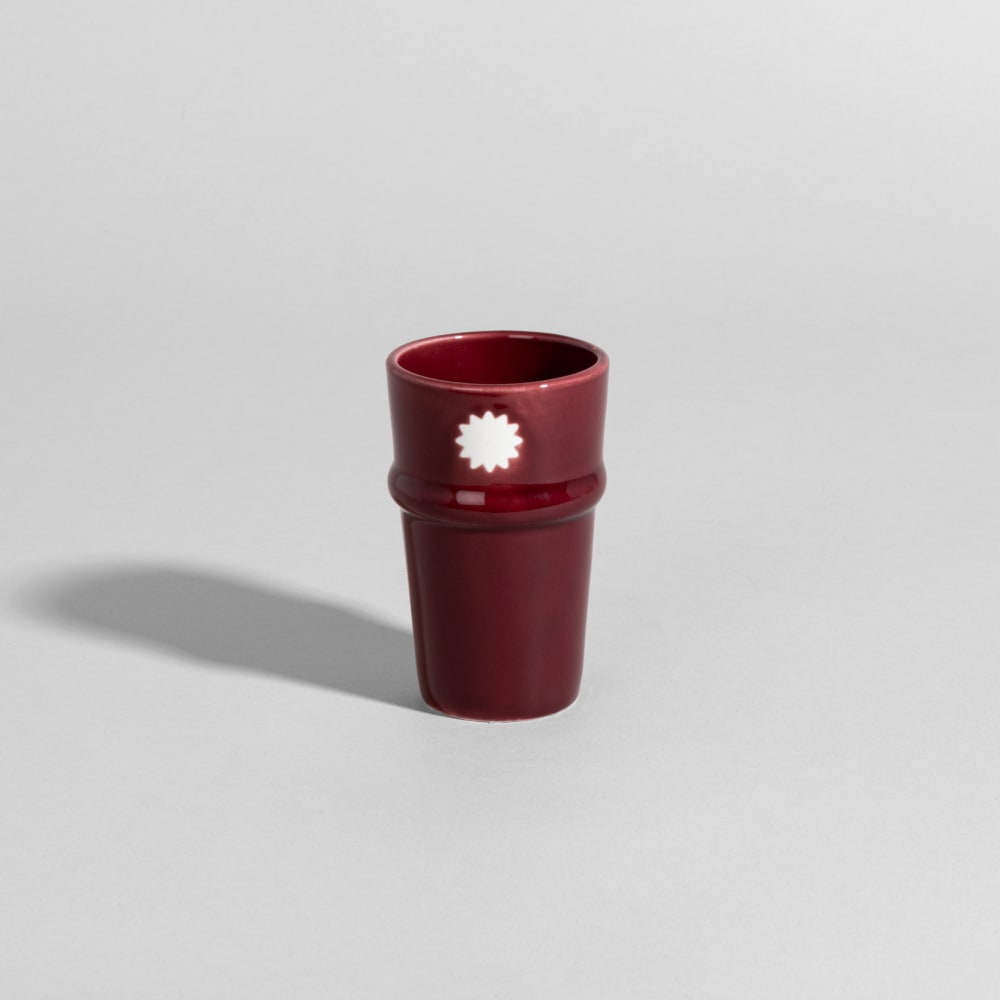Tasse en céramique aubergine Tasse en céramique aubergine
