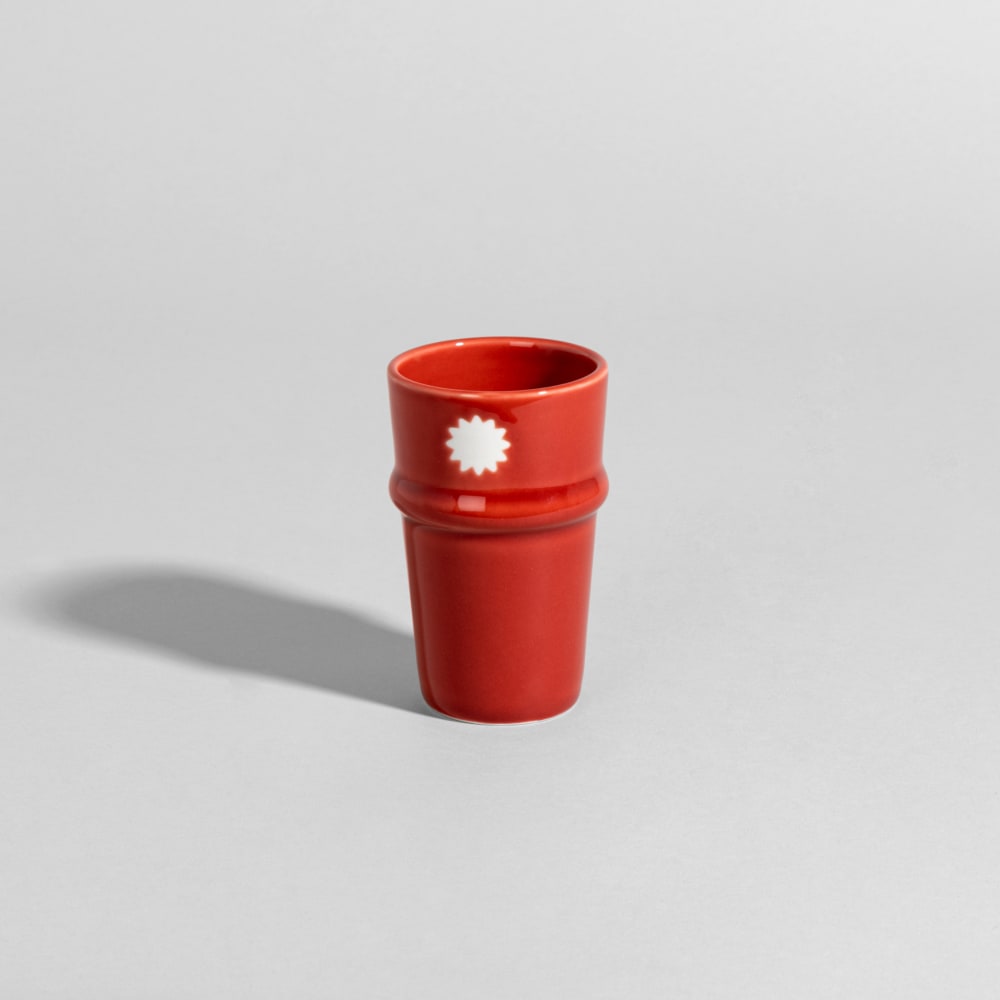 Tasse en céramique orange Tasse en céramique orange